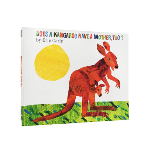 进口英文原版正版 Does a Kangaroo Have a Mother Too? 袋鼠也有妈妈吗？儿童早教读物廖彩杏推荐书单 卡尔爷爷Eric Carle