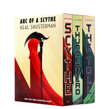 英文原版 大镰刀三部曲 The Arc of a Scythe Trilogy Scythe Thunderhead The Toll Neal 惊悚小说 普利策奖获奖作品Shusterman