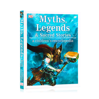 DK儿童百科全书神话传说故事Myths Legends and Sacred Stories英文原版经典希腊挪威神话西方文化科普启蒙全彩插画版图解精装