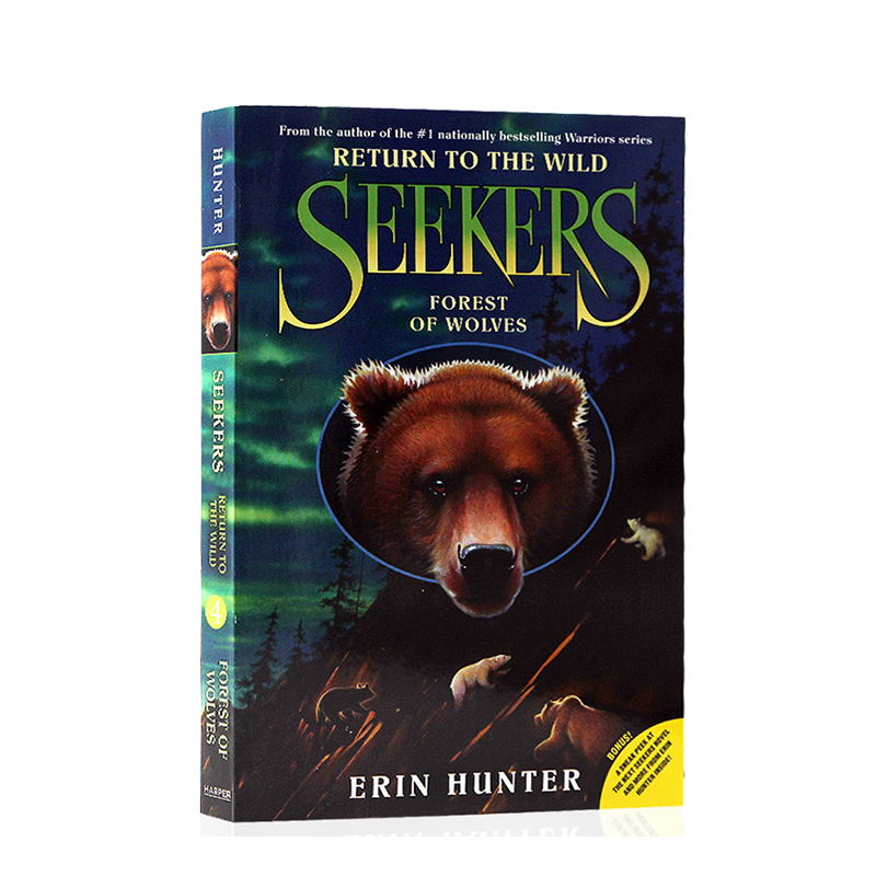 进口英文原版正版 seekers: return to the wild #4: forest of