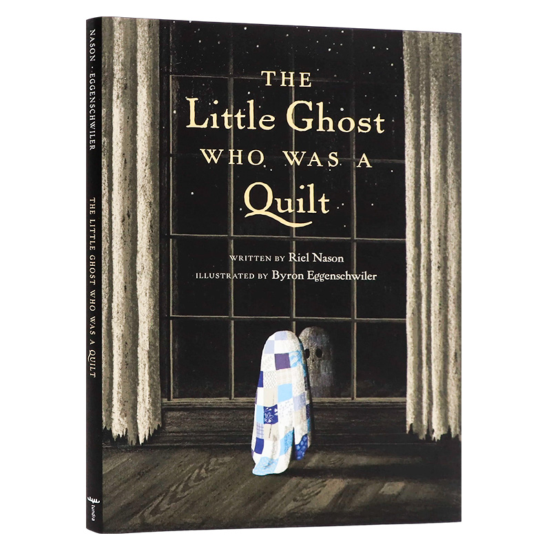 万圣节绘本 披着被子的小幽灵 英文原版绘本 The Little Ghost Who Was a Quilt 精装 故事书精装大开本