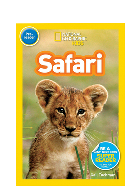 进口英文原版正版 Pre-Level National Geographic Readers Safari 美国国家地理分级读物
