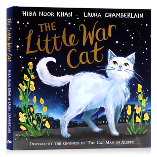 Noor 小猫 英文原版 Little Cat War 绘本 战时 Khan 儿童英语启蒙绘本 亲子阅读互动睡前图画故事书战争主题保持善良Hiba The