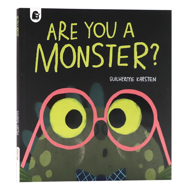 你是怪物吗英文原版绘本