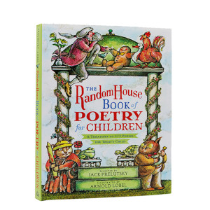 进口英文原版正版 The Random House Book of Poetry for Children儿童插画诗歌集Arnold Lobel