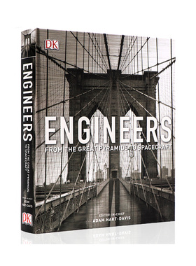 DK工程师图解百科 英文原版 Engineers：From the Great Pyramids to Spacecraft 从金字塔到宇宙飞船 工程项目 人类文明发展史