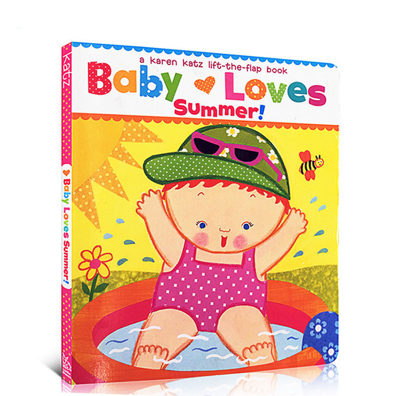 a karen katz lift-the-flap book卡伦卡茨 karen katz 四季认知