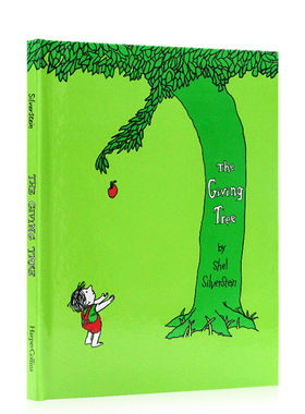 进口英文原版正版 The Giving Tree 爱心树 Shel Silverstein作品 精装 儿童诗歌诗词情绪商管理绘本 张湘君推荐英语家庭教育亲情