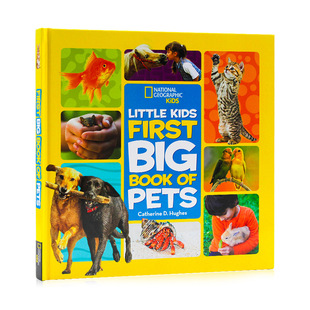 First 儿童科普百科启蒙读物 美国国家地理 精装 Little Kids 大开本 Book Big Geographic 英文原版 National Pets