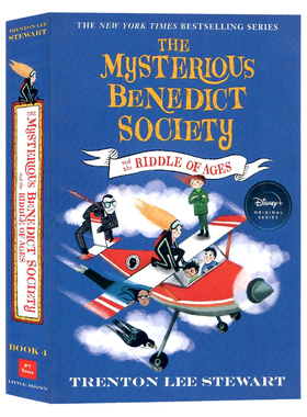 神秘的本尼迪克特社会与时代之谜 英文原版 The Mysterious Benedict Society and the Riddle of Ages 青少年课外阅读儿童文学书