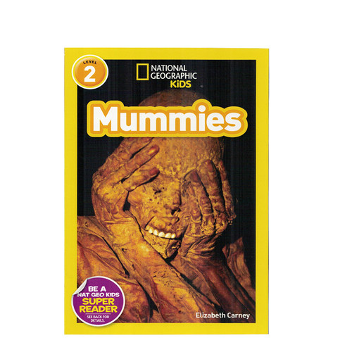 进口英文原版正版绘本National Geographic Kids Level2:Mummies 国家地理分级阅读 少儿科普百科英语童书