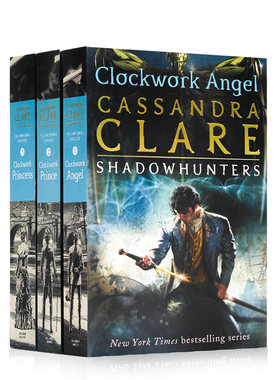 圣杯神器前传3册 英文原版 恶魔秘器前传 The Infernal Devices系列 Clockwork Angel/Princess/Prince奇幻 恐怖 悬疑小说