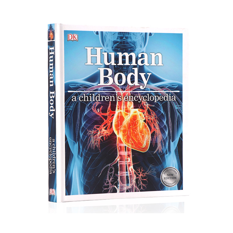 进口英文原版正版DK人体图解儿童百科  Human Body A Children's Encyclopedia DK儿童科学百科系列  全彩精装大开本 书籍/杂志/报纸 儿童读物原版书 原图主图