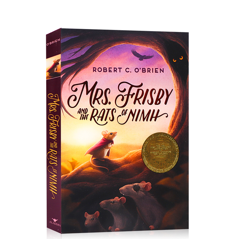 费里斯比夫人和尼姆的老鼠 纽伯瑞金奖 英文原版小说  Mrs. Frisby and the Rats of NIMH  青少年文学故事书籍儿童读物课外阅读