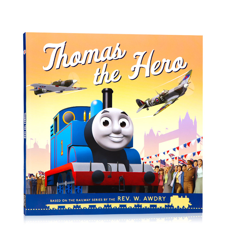 进口英文原版正版小火车托马斯和朋友们 Thomas & Friends Thomas the Hero 进口英文原版绘本 平装 儿童英语启蒙图画故事书
