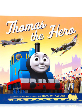 进口英文原版正版小火车托马斯和朋友们 Thomas & Friends Thomas the Hero 进口英文原版绘本 平装 儿童英语启蒙图画故事书
