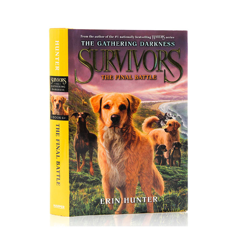 进口英文原版正版 狗武士二部曲6-终极之战Survivors The Gathering Darkness The Final Battle 作者Erin Hunter章节小说