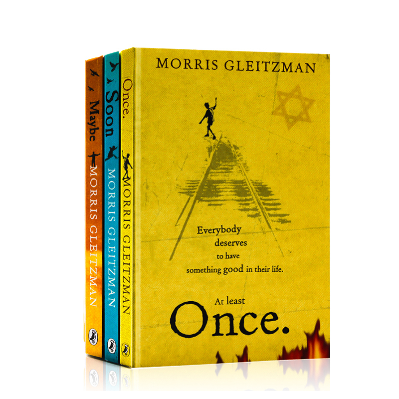 进口英文原版正版小说往事3册合售 Once Soon Mayb by Morris Gleitzman 莫里斯·格雷斯曼 Puffin Books 儿童小说