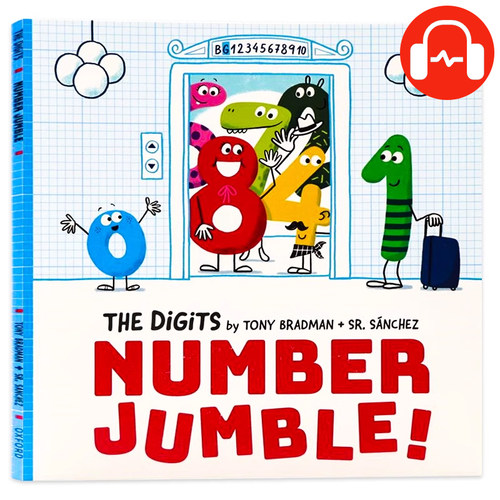 牛津精品绘本数字混乱英文原版