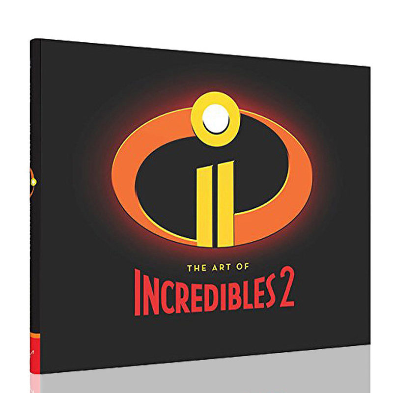 进口英文原版正版 超人总动员2 电影艺术画册设定集 the art of