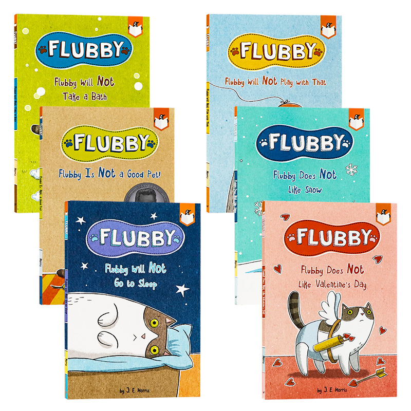 企鹅桥梁小读本大懒猫菲比6册