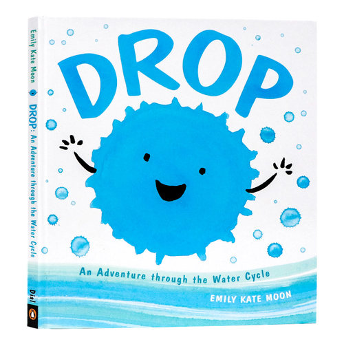 水循环英文原版绘本Drop