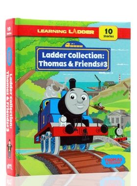 进口英文原版正版 Thomas and Friends Learning Ladder3小火车托马斯和朋友们 第三部精装合辑 10个故事套装分级阅读儿童动画书籍