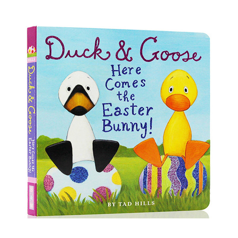 进口英文原版 儿童启蒙绘本图画故事纸板书 tad hills