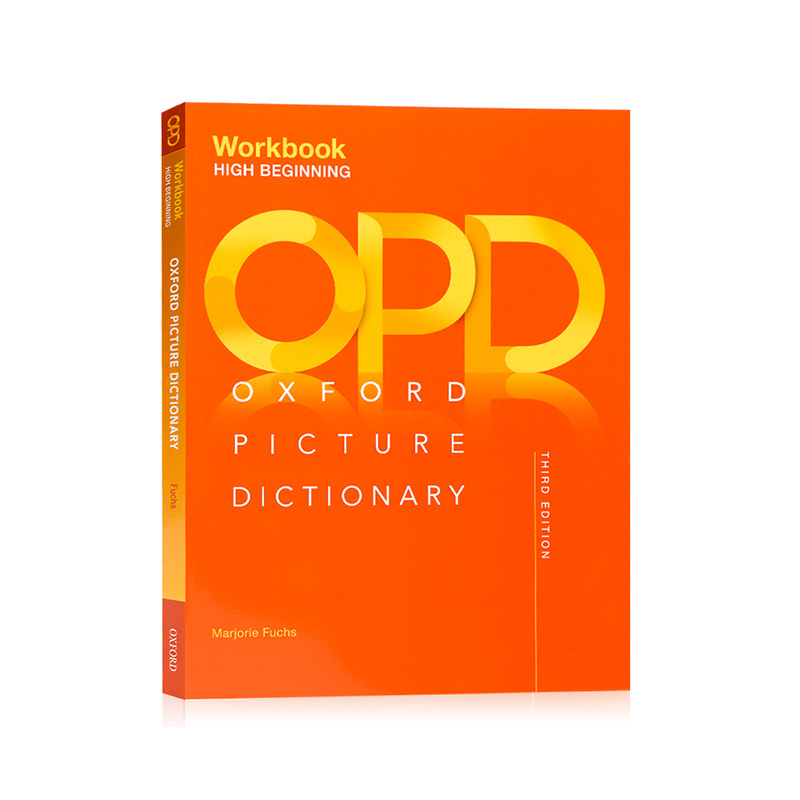 进口英文原版正版牛津图解词典高级练习册第三版 OPD High-Beginning Workbook Pack Third Edition OPD学习教材英语词典