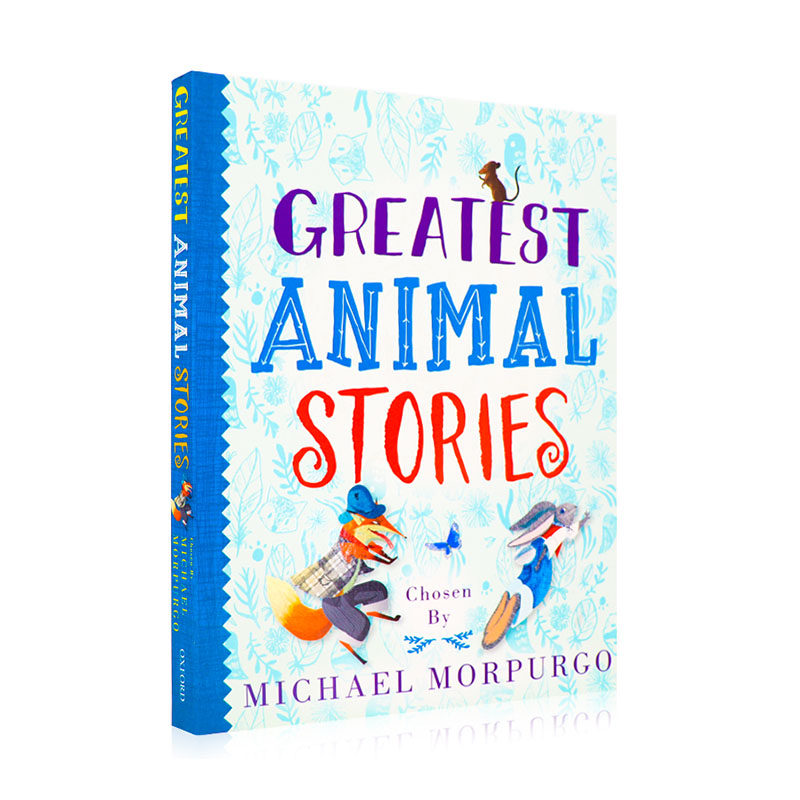 进口英文原版正版睡前动物故事集 Greatest Animal Stories  Michael Morpurgo 插图精美 儿童经典童话故事书 睡前亲子读物 平装