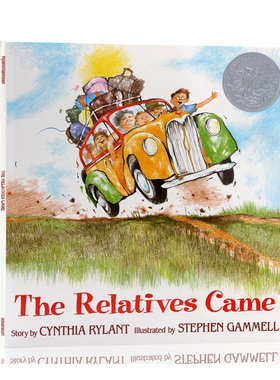 进口英文原版正版 The Relatives Came 亲朋自远方来凯迪克银奖 Cynthia Ryland 儿童启蒙平装大开图画图画故事书