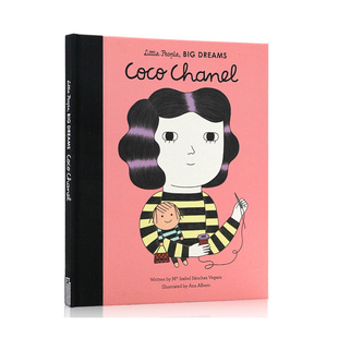 Big People Dreams Coco 插画读物名人传记 英文原版 Chanel小女孩大梦想儿童英语启蒙励志精装 小人物大梦想系列香奈儿绘本Little