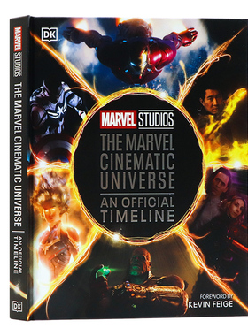 DK漫威电影宇宙官方时间表Marvel Studios The Marvel Cinematic Universe An Official Timeline 英文原版 漫威工作室科幻书籍