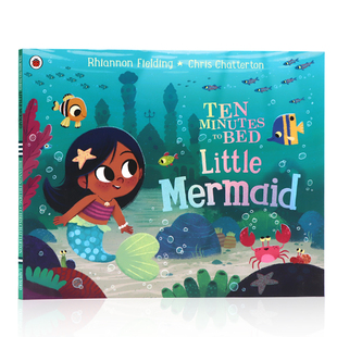 睡前十分钟系列小美人鱼Ten Minutes to Bed Little Mermaid 英文原版绘本 十分钟睡前故事 儿童英语启蒙亲子读物 图画故事书