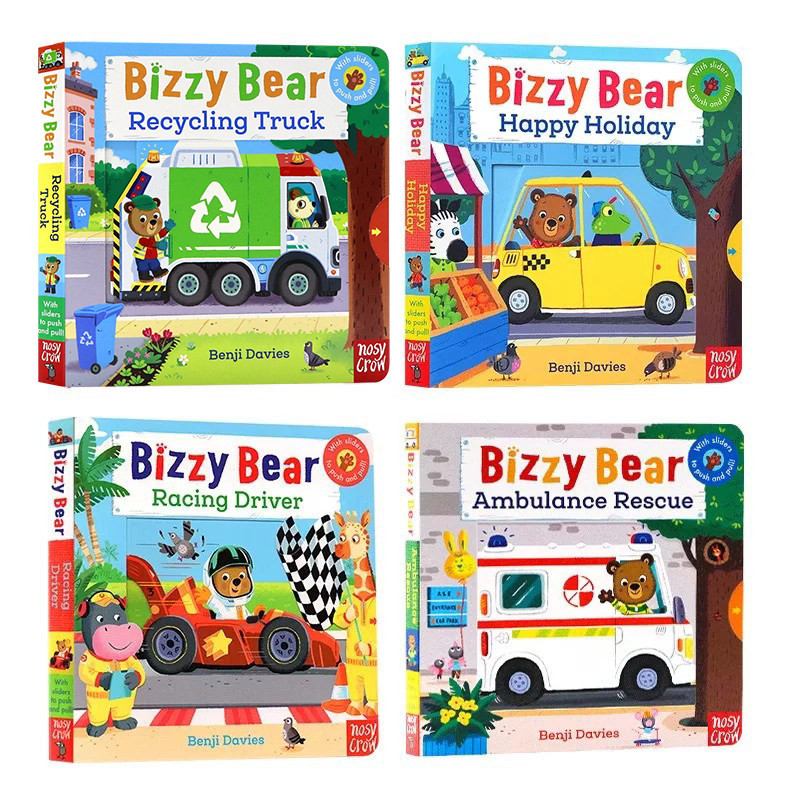 BizzyBear小熊很忙系列英文原版