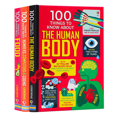 Usborne出品100大发现系列3册