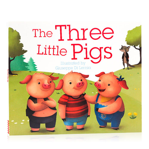 三只小猪绘本 dk英文原版绘本 The Three Little Pigs  幼儿启蒙认知早教绘本 亲子共读 睡前经典童话故事 DK儿童书系列