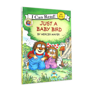 Baby 图画故事书 Just 汪培珽推荐 Can Bird 亲子阅读英语启蒙入门 英文原版 Read初级阶段 Little 儿童分级阅读 Critter 绘本