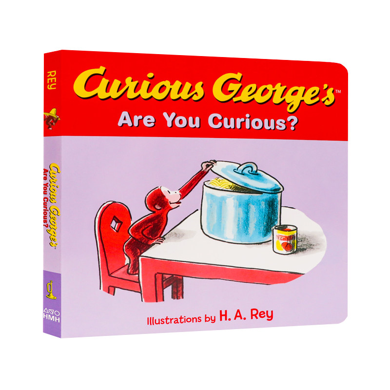 curious georges are you curious 你好奇吗 纸板书 英语启蒙读物