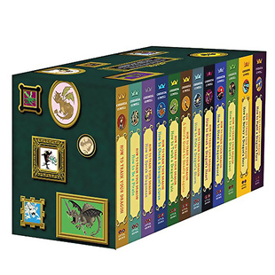 Complete 英文原版 Your 驯龙高手12本全套套装 Series 礼盒套装 12册全集 How 儿童青少年读物 Train Dragon