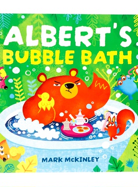 牛津精品认知绘本 阿尔伯特的泡泡浴 Albert's Bubble Bath 进口英文原版平装绘本 儿童英语早教启蒙 亲子共读图画书