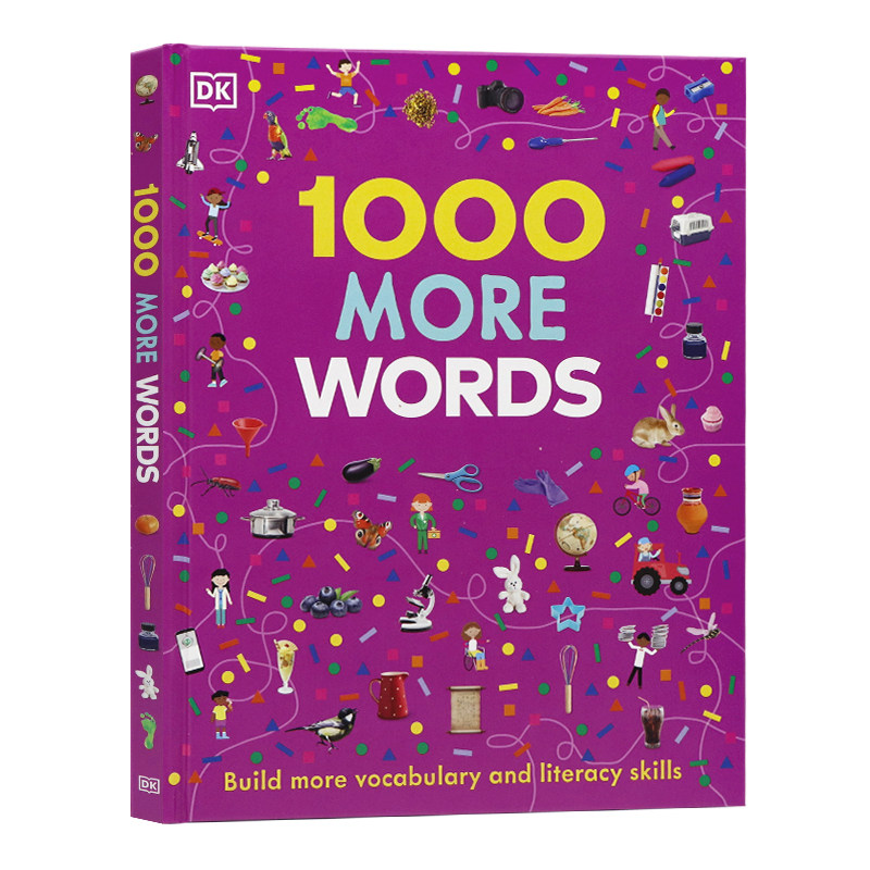 DK出品英文原版字词典常用1000词