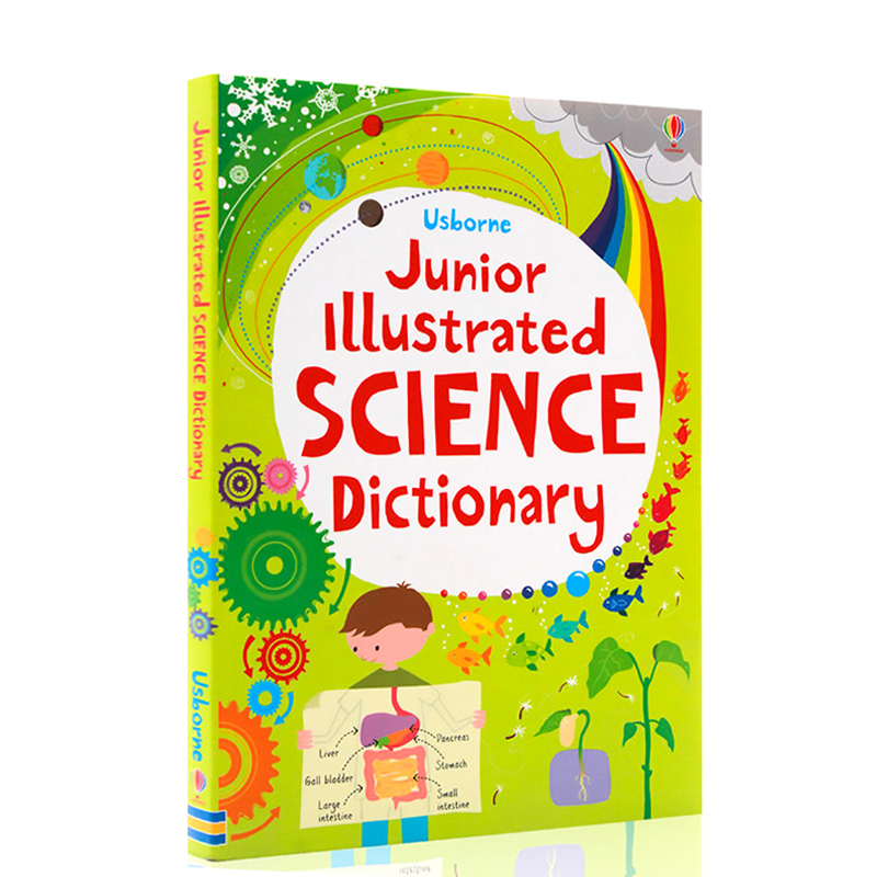 Usborne儿童初级插图科学字典 Junior Illustrated Science Dictionary 英文原版图书 全彩版图解字词辞典 英语学习工具书