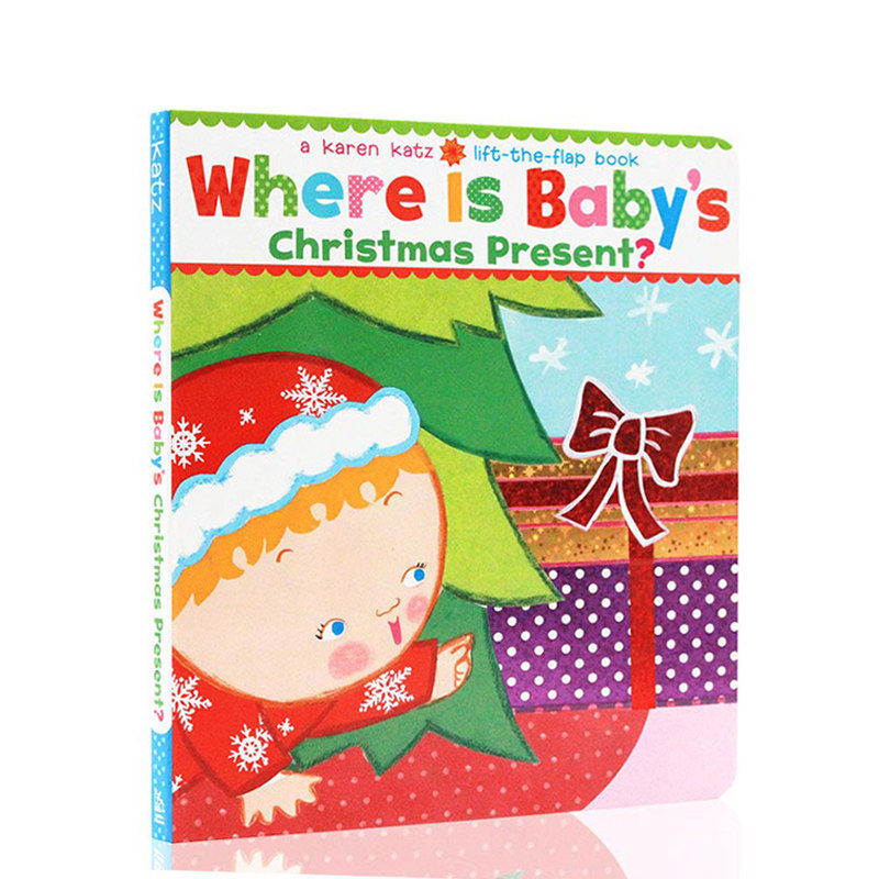 进口英文原版正版 karen katz where is babys christmas present?