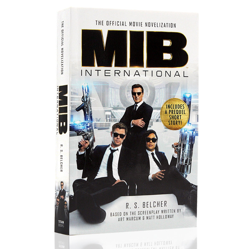 黑衣人4 Men In Black 英文原版小说Men in Black International: Official Movie Novel全球追缉官方电影小说 海姆斯沃斯周边