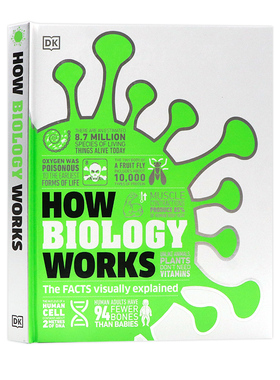 DK 生物学如何运作 How Biology Works 英文原版 生物学的工作原理揭开生命科学的神秘面纱DK经典科普百科书籍精装彩色