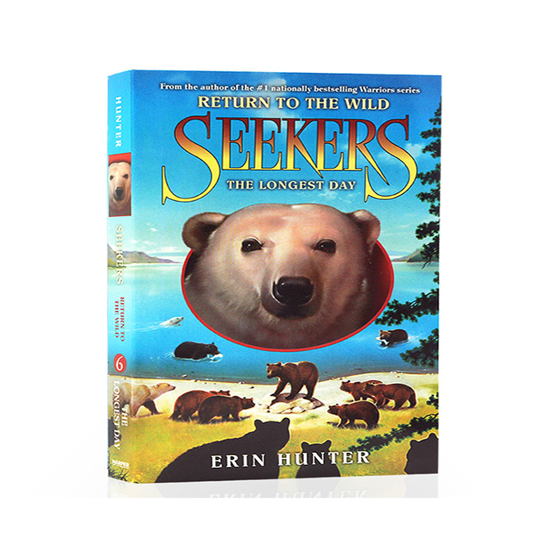 进口英文原版正版 seekers: return to the wild #6: the longest day