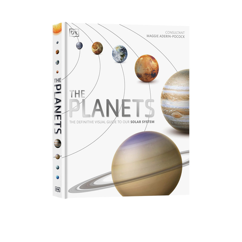 进口英文原版正版 现货 DK星球The Planets 行星 太阳系视觉指南 探索宇宙奥秘 太阳系之旅 宇宙太空科普读物 DK视觉图解百科全书