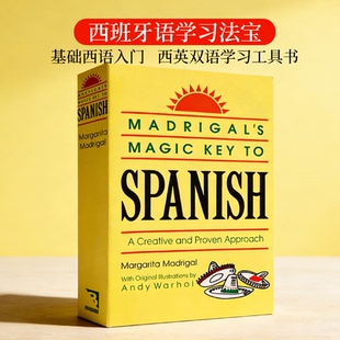 西英双语学习工具书Philip Dick Spanish Key Madrigal Magic 西班牙语学习法宝 基础西语入门 英文原版