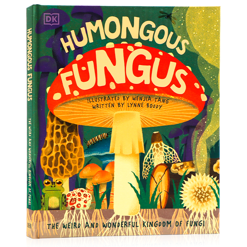 DK真菌王国英文原版全彩图册集